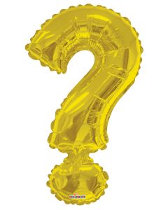[15286-34] 34" Letter "?" Gold