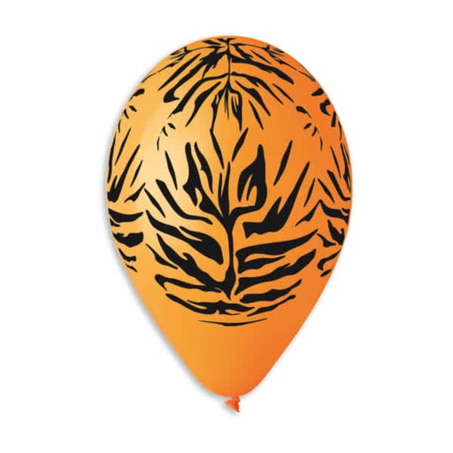 [923391] 12" GS110 Tiger Animal Stripes 10 pcs #416