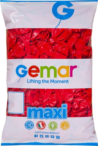 [114591] 12" G110 MAXI: #045 Red 500 pcs