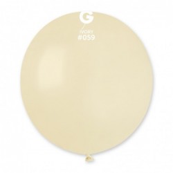 19" G150 Ivory #059 3 pcs