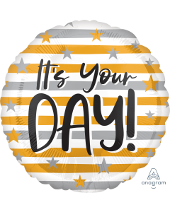 [4117801] 18" It's Your Day Stars & Stripes