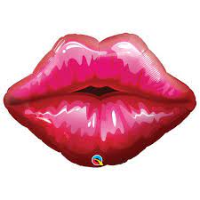 [40134] 30" Large Shape Kissy Lips Shape