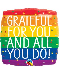 [18868P6] 18" Grateful For You Pkg