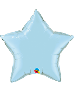 9" Pearl Lt. Blue Star