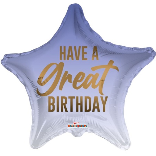 [16801-18] 18" Have A Great B'day