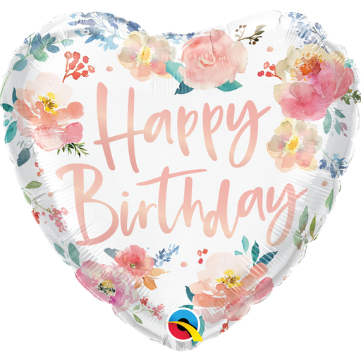 [23174] 18" Watercolor B'day Roses