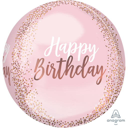 [4110301] 16" Blush Birthday Orbz