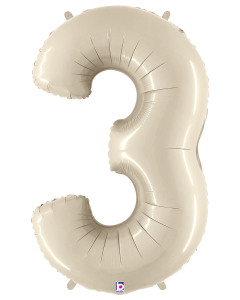 34" White Sand Number #3