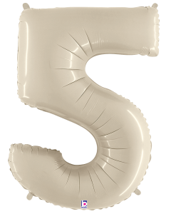 34" White Sand Number #5