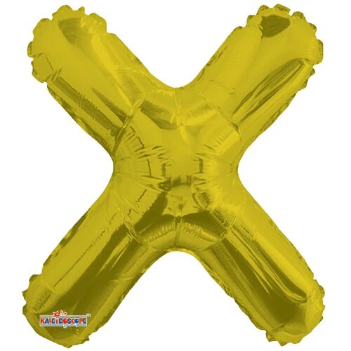 14" Letter X Gold