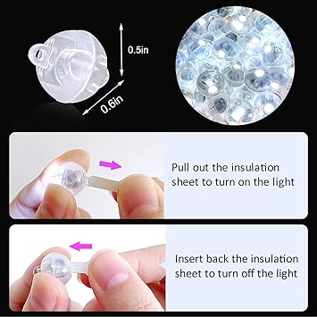 Mini Balloons LED 100 pcs