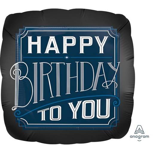 [38577] 18" Happy Birthday Man