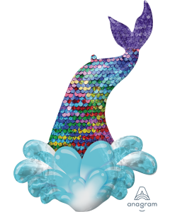 [4157001] 39" Mermaid Sequin Tail