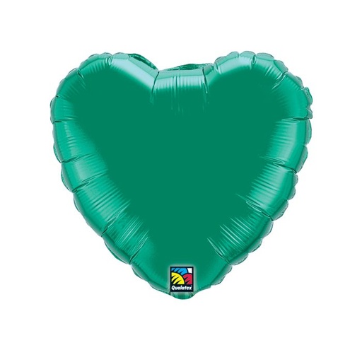 5" Green Heart 5 pcs